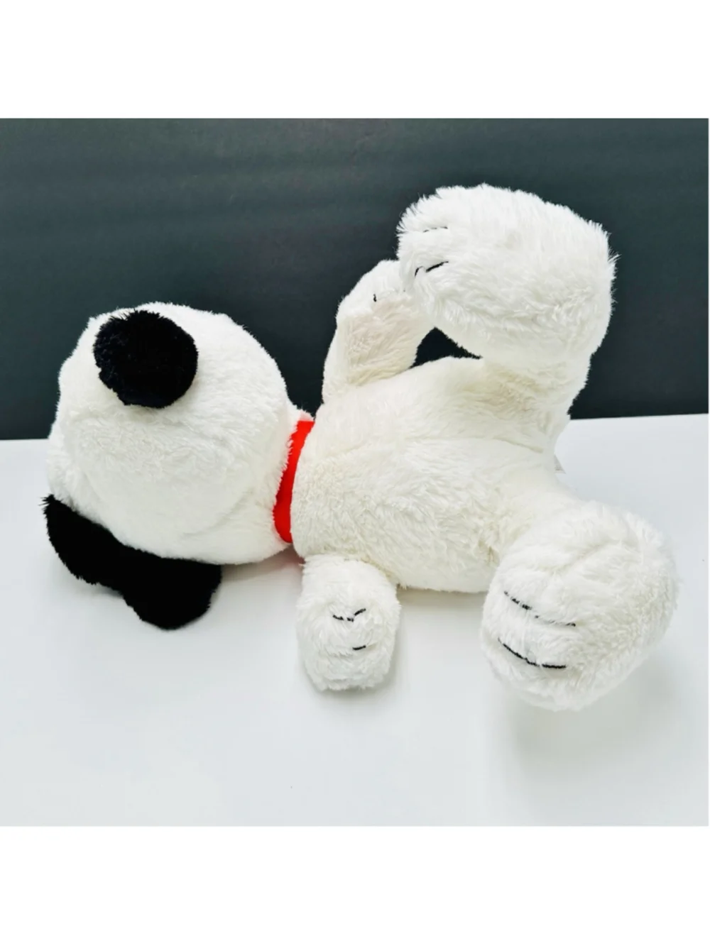 Peanuts Snoopy Plush 16” Sitting Soft Stuffed Animal Toy Red Collar